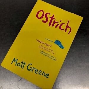 Ostrich by: Matt Greene, paperback book